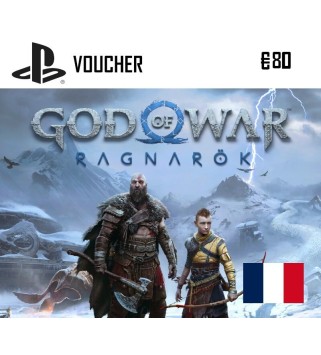 God of War Ragnarök PlayStation Network Card €80 FR PlayStation 5 Key 